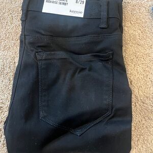 Kensie Black Skinny Jeans Sleek Denim Style